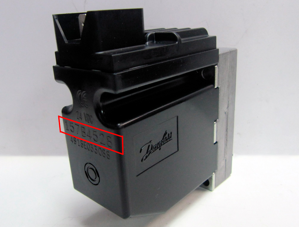 Identificación de las bobinas Danfoss de la serie antigua 157B