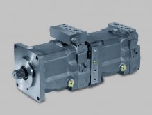 Imagen HPR165D-02R Linde bomba hidráulica doble de pistones caudal variable 165+165 cc/rev
