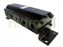 Imagen FG3444423 Haldex Concentric divisor de caudal de engranajes 4 secciones de 4.24 cc/rev con válvulas
