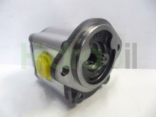 Imagen C16L31436 Dynamatic Sauer Danfoss bomba hidráulica de engranajes de 16 cc/rev con eje estriado