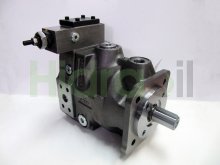 Imagen PV028R1K1T1NMMC Parker bomba hidráulica de pistones caudal variable 28 cc/rev con eje cilíndrico 25 mm