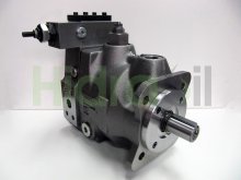 Imagen PV016R1K1T1NGLC Parker bomba hidráulica de pistones caudal variable 16 cc/rev control de potencia 11 kW con eje cilíndrico 25 mm