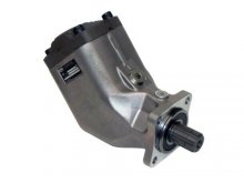 Imagen F1-51-L Parker bomba hidráulica de pistones acodada 51 cc/rev con eje estriado 8 dientes