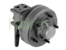 Imagen 151F0671 OMSB 315 Sauer Danfoss motor hidráulico orbital 315 cc/rev con freno tambor