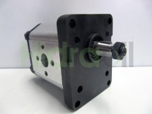 Imagen C25X Plessey bomba hidráulica de engranajes 11.4 cc/rev con eje cónico