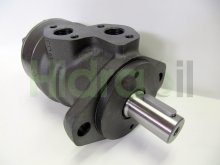 Imagen 151-0403 OMR 125 Sauer Danfoss motor hidráulico orbital 125 cc/rev con eje cilíndrico 25,4 mm sin drenaje
