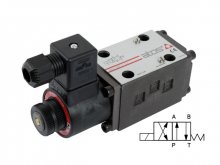 Imagen DHU-0631/2 Atos electroválvula 4/2 CETOP 3 NG06 24V DC paralelas-cruzadas