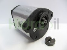 Imagen 0510725044 Bosch Rexroth bomba hidráulica de engranajes 22.5 cc/rev con eje fresado 
