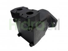 Thumbnail of M4C 067 3N02 A104 Denison Parker motor hidráulico de paletas 71 cc/rev con eje estriado 