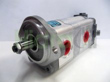 Imagen A8/12.5L32029 Dynamatic bomba hidráulica doble de engranajes 8+12.5 cc/rev con eje cónico y válvula