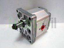 Imagen SNP2/25 S CO01 Sauer Danfoss Turolla bomba hidráulica de engranajes 25 cc/rev con eje cónico 1:8 a izquierdas