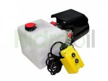 Imagen MH24VSE1.6KW4.5 Hidraoil minicentral hidráulica 24V DC para remolque basculante con cilindro simple efecto 1,6 kW 4,5 litros