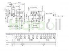 Thumbnail of SNP3/55 D CO01 Sauer Danfoss Turolla bomba hidráulica de engranajes 55 cc/rev con eje cónico 1:8 a derechas