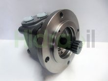 Imagen 151B3041 OMTS 500 Sauer Danfoss motor hidráulico orbital 500 cc/rev con eje tipo cardan