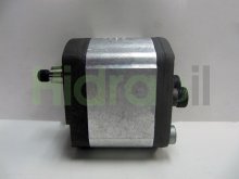Imagen 0510415007 Bosch Rexroth bomba hidráulica de engranajes 8 cc/rev con eje cónico
