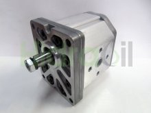 Imagen ALP3-S-135 Marzocchi bomba hidráulica de engranajes 87 cc/rev con eje cónico tomas para brida giro a izquierdas