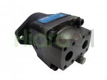 Thumbnail of M4C 067 3N00 A104 Denison Parker motor hidráulico de paletas 71 cc/rev con eje estriado tomas traseras