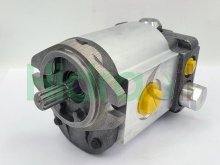 Imagen A40.0L35825160140 Dynamatic Sauer Danfoss Sundstrand bomba hidráulica de engranajes 40 cc/rev con eje estriado 11 dientes