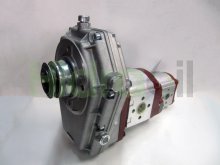 Imagen 102284 Hidraoil conjunto bomba hidráulica doble y multiplicador hembra para toma fuerza tractor
