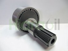 Imagen 102332 Intermot eje estriado tipo A0 con rodamiento para tamaño H3 de motores de pistones radiales