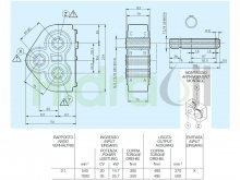 Thumbnail of 102336 Hidraoil reductor de velocidad de toma de fuerza tractor relación 2:1 potencia 35CV de 1000 a 500 rpm