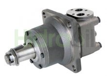 Imagen 151B3035 OMTW 500 Sauer Danfoss motor hidráulico orbital 500 cc/rev tipo rueda con eje cónico 1:10 45 mm de diámetro mayor versión europea