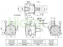 Thumbnail of EM30502 Hidraoil embrague mecánico sin brida Eje 42 mm Giro a izquierdas 580 Nm 60 kW
