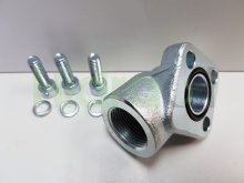 Imagen BRI-C-D51-10 Hidraoil brida para bomba en cruz D51 salida 1" GAS 