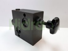 Thumbnail of WRCUSMOMP Hidraoil Válvula reguladora de caudal montaje sobre motor OMP OMR OMH 3 vías unidireccional compensado