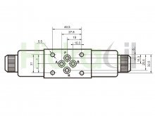 Thumbnail of WEVNG6-1-12VDC Hidraoil electroválvula 4/3 NG6 centro cerrado 12V DC