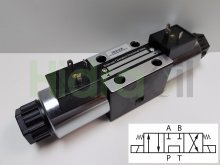 Imagen WEVNG6-2-110VAC Hidraoil electroválvula 4/3 NG6 centro P con T 110V AC