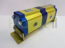 Imagen 9RD0263 Vivolo divisor de caudal de engranajes de 2 elementos 40 cc/rev sin válvulas grupo 2 Vivoil