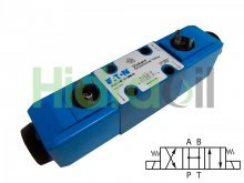 Imagen DG4V 3 0C M U D6 60 Eaton Vickers electroválvula 4/3 CETOP 3 NG06 220-240V AC centro abierto