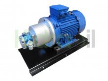 Imagen 102881 Hidraoil motobomba hidráulica en bancada con bomba de engranajes y motor eléctrico trifásico