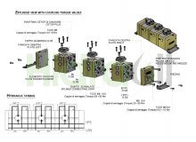 Thumbnail of MVA0220 VM Vivolo divisor de caudal de engranajes de 2 elementos 2.2 cc/rev alta precisión Vivoil