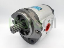 Imagen C63.4L36677 Dynamatic Sauer Sundstrand Danfoss bomba hidráulica de engranajes con eje estriado