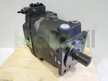 Imagen PV180R1L1T1NMFC Parker bomba hidráulica de pistones caudal variable 180 cc/rev con eje estriado DIN z24 y mando Load Sensing MFC