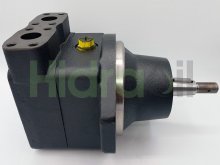 Thumbnail of M5BF 018 1N02 B1M 00000 Denison Parker motor hidráulico de paletas 18 cc/rev bidireccional con eje cónico y conexiones laterales