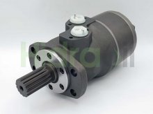 Imagen 151H1026 OMH 500 Danfoss motor hidráulico orbital 500 cc/rev con eje estriado de 14 dientes D31.75 mm