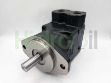 Imagen M4C 024 2N02 A104 Denison Parker motor hidráulico de paletas 24 cc/rev con eje cilíndrico D22.2 mm 