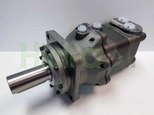 Imagen 151B4026 OMT 500 FH Sauer Danfoss motor hidráulico orbital 500 cc/rev con freno FH y eje cilíndrico D40