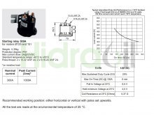 Thumbnail of MASRH00001 Hydronit Relé de arranque 12V DC 300A para motores de corriente continua