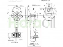 Thumbnail of 70013-5 Hidraoil multiplicador fundición hembra relación 1:3.5 hasta 37 kW para bomba hidráulica del grupo 2 y 3
