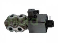 Imagen 12A470013 Walvoil válvula desviadora selectora de 6 vías G1/2 12V DC