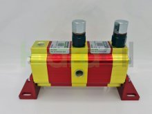 Thumbnail of 9RV02A05 Vivolo divisor de caudal de engranajes de 2 elementos 0.57 cc/rev con válvulas 7-70 bar grupo 0 Vivoil