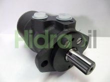 Imagen 151-0428 OMR 375 Sauer Danfoss motor hidráulico orbital 375 cc/rev con eje de 6 estrías y brida A2 sin drenaje