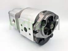 Imagen A22.4/12.8L37254 Dynamatic bomba hidráulica doble de engranajes con eje estriado