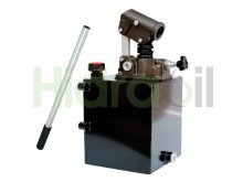 Imagen HHBMSE12-5L Hidraoil bomba hidráulica manual 12 cc/rev simple efecto 5 litros