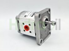 Imagen PLP10.10D0-81E1-LBB/BA-N-EL-FS Casappa bomba hidráulica de engranajes 10 cc/rev con eje cónico a derechas