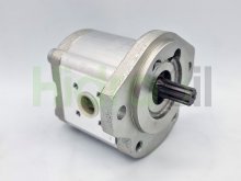 Imagen 0510625095 Rexroth bomba hidráulica de engranajes 16 cc/rev con eje estriado SAE z9 brida SAE-A giro a derechas retén Viton
